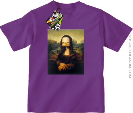 MonaLisa Mother Ducker - Koszulka dziecięca 