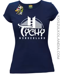 TYCHY Wonderland - Koszulka damska granat