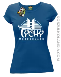 TYCHY Wonderland - Koszulka damska niebieska 