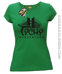TYCHY Wonderland - Koszulka damska zielona