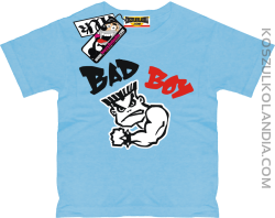 Bad Boy Mały Mięśniak - koszulka dziecięca - błękitny