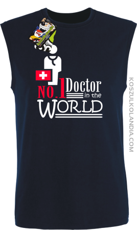 No1 Doctor in the world - Bezrękawnik męski 