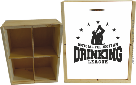Official Polish Team Drinking League - Skrzyneczka ozdobna 