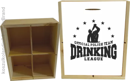 Official Polish Team Drinking League - Skrzyneczka ozdobna 