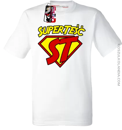 SUPER TEŚĆ - koszulka męska