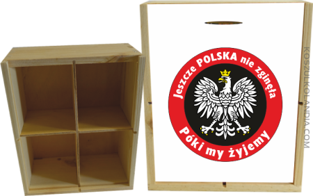 Jeszcze Polska nie zginęła póki my żyjemy - Skrzyneczka ozdobna