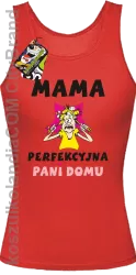 Mama perfekcyjna Pani domu - Top damski red