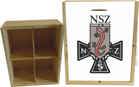 NSZ Narodowe Siły Zbrojne - Skrzyneczka ozdobna 