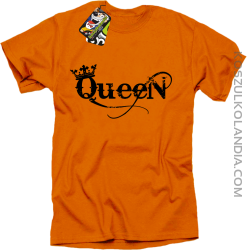 Queen Simple - Koszulka standard pomarańcz 