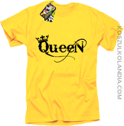 Queen Simple - Koszulka standard żółta 