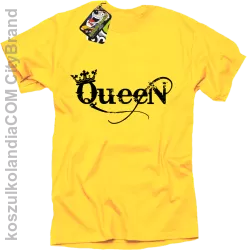 Queen Simple - Koszulka standard żółta 