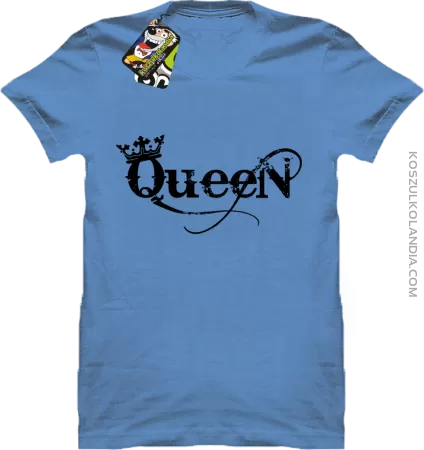 Queen Simple - Koszulka męska 