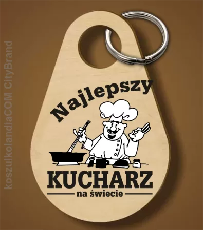 Mamma Mia Najlepszy kucharz na świecie - Breloczek