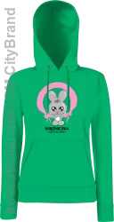 Księżniczka jest tylko jedna Jumping Bunny - bluza damska z kapturem