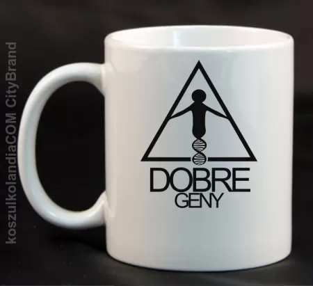 Dobre geny - Kubek ceramiczny