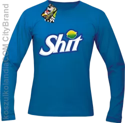 SHIT Parody FanStyle- Longsleeve męski niebieski 