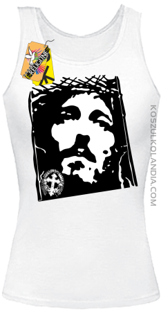 Jezus Chrystus Umarł na krzyżu za grzechy nasze - Top damski