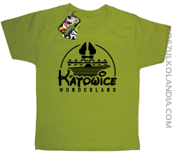 Katowice Wonderland - Koszulka dziecięca kiwi