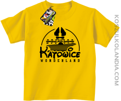 Katowice Wonderland - Koszulka dziecięca żółty 