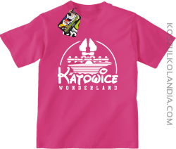 Katowice Wonderland - Koszulka dziecięca fuchsia 