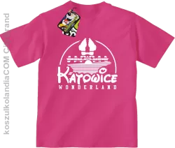 Katowice Wonderland - Koszulka dziecięca fuchsia 