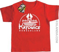 Katowice Wonderland - Koszulka dziecięca czerwona