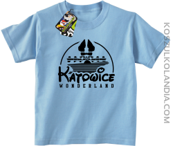 Katowice Wonderland - Koszulka dziecięca błękit 