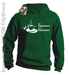 Bez Espresso Mam Depresso - Bluza z kapturem khely