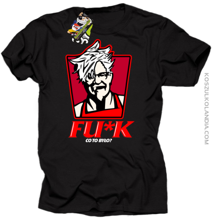 FU*K ala KFC Co to było ? -  koszulka męska