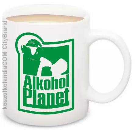 ALKOHOL Planet Kubek na herbatę :o) Nr KODIA00156