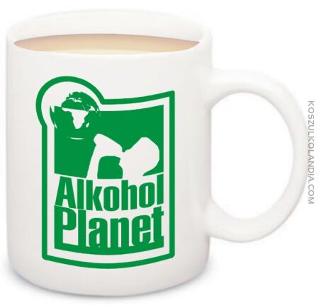 ALKOHOL Planet Kubek na herbatę :o) Nr KODIA00156