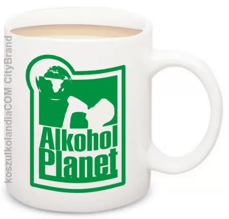 ALKOHOL Planet Kubek na herbatę :o) Nr KODIA00156