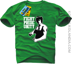 Fight Pride Unity - koszulka męska - zielony