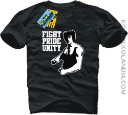 Fight Pride Unity - koszulka męska - czarny