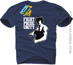 Fight Pride Unity - koszulka męska - granatowy