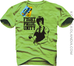 Fight Pride Unity - koszulka męska - zielony
