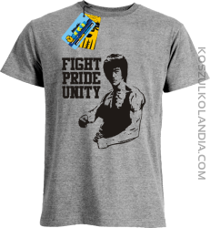 Fight Pride Unity - koszulka męska - melanżowy