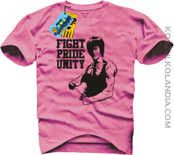 Fight Pride Unity - koszulka męska - różowy