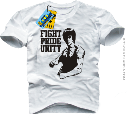 Fight Pride Unity - koszulka męska - biały