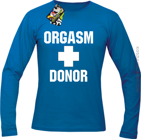 Orgasm Donor - Longsleeve męski