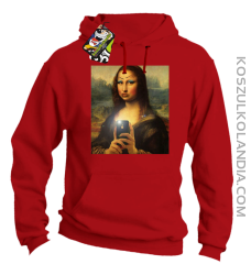 Mona Smart Pear Lisa - Bluza z kapturem red