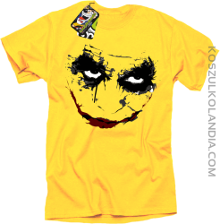 Halloween Super Smile - koszulka męska żółta