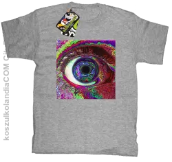 PSYCHODELIC EYE - koszulka dziecięca melanż 