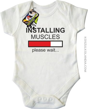 Installing muscles please wait... - Body dziecięce