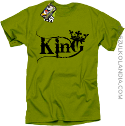 King Simple - Koszulka męska kiwi