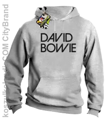 DAVID BOWIE - bluza z kapturem męska- Melanż