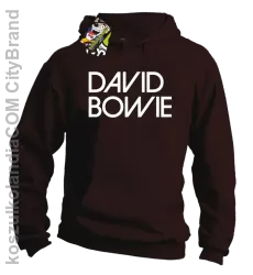 DAVID BOWIE - bluza z kapturem męska - Brązowy