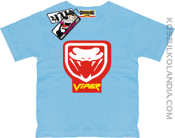 Viper Drift  - koszulka dziecięca z nadrukiem - błękitny