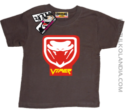 Viper Drift  - koszulka dziecięca z nadrukiem - brązowy