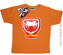 Viper Drift  - koszulka dziecięca z nadrukiem - pomarańczowy